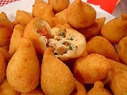 Coxinha - preço em destaque congelado